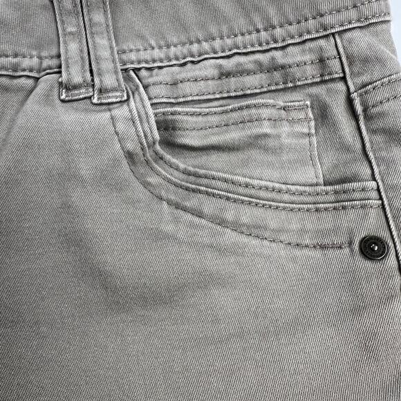 Democracy "Ab"solution Tummy Control Khaki Tan Mid Rise Skinny Jeans Size 6 - Picture 8 of 12